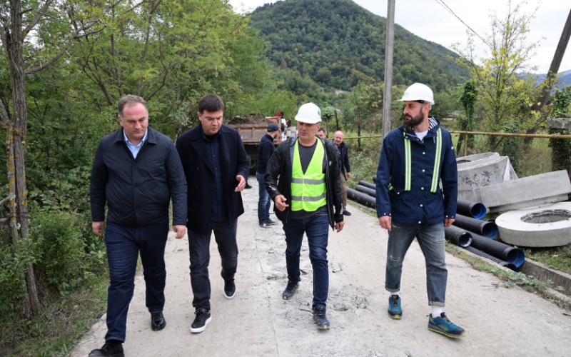 იმერეთის სამ ქალაქში წყალმომარაგების და წყალარინების ინფრასტრუქტურის განახლება მიმდინარეობს