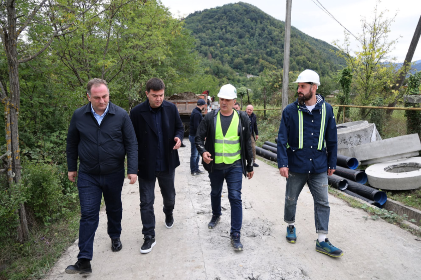 იმერეთის სამ ქალაქში წყალმომარაგების და წყალარინების ინფრასტრუქტურის განახლება მიმდინარეობს