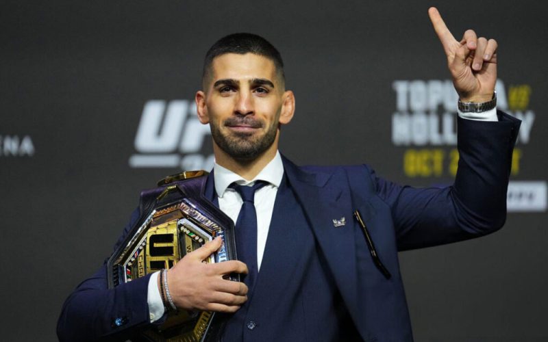 UFC-ს ყველა წონის რეიტინგის ლიდერი კვლავ ილია თოფურიაა, ალექს პერეირამ მეექვსე ადგილზე გადაინაცვლა