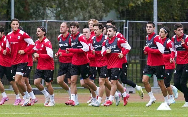 საქართველოს ახალგაზრდულმა ნაკრებმა რიგაში ივარჯიშა – ტრავმირებულ სიგუას ჯაფარიძე შეცვლის