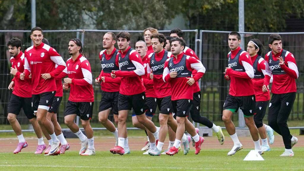 საქართველოს ახალგაზრდულმა ნაკრებმა რიგაში ივარჯიშა – ტრავმირებულ სიგუას ჯაფარიძე შეცვლის