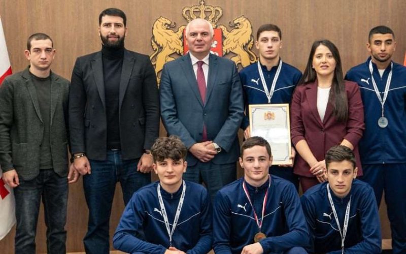 სპორტის მინისტრმა ახალგაზრდა მოკრივეთა ნაკრებს ევროპის ჩემპიონატზე მიღწეული წარმატება მიულოცა