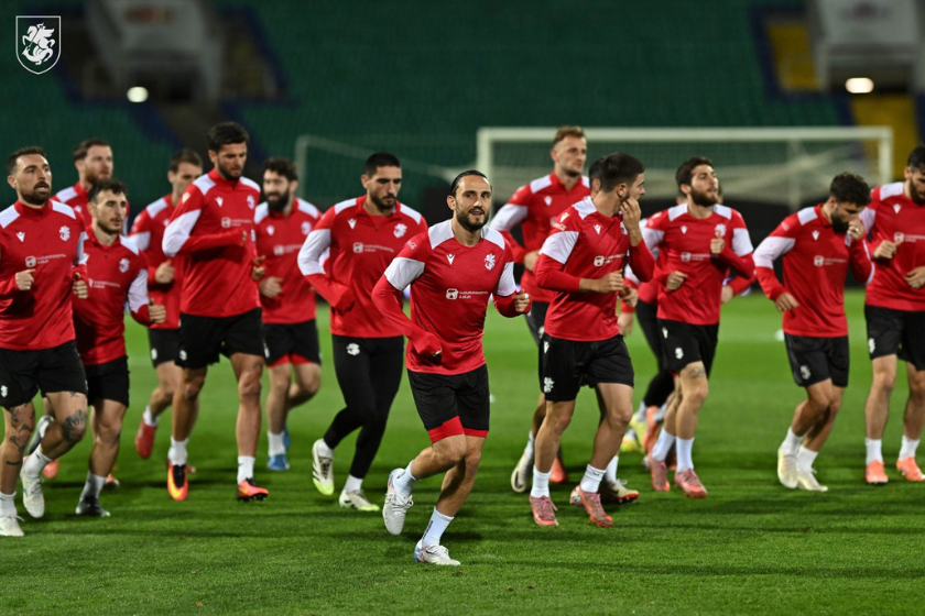 ეროვნული ნაკრები დღეს ​სოფიაში ბულგარეთს დაუპირისპირდება