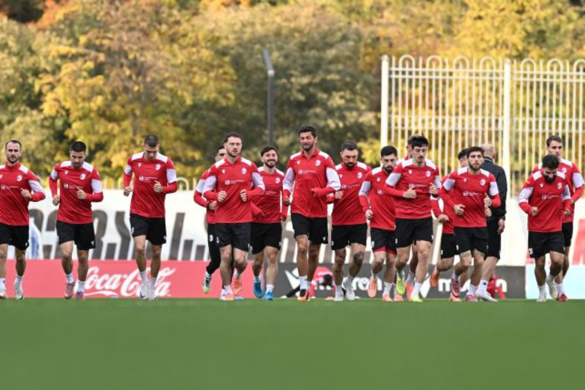 ეროვნული ნაკრები ესპანეთთან და ბულგარეთთან მატჩებისთვის მზადებას განაგრძობს