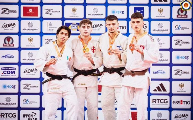 პოდგორიცას იუნიორთა ევროპის თასზე ქართველმა ძიუდოისტებმა ორი მედალი მოიპოვეს