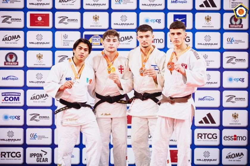 პოდგორიცას იუნიორთა ევროპის თასზე ქართველმა ძიუდოისტებმა ორი მედალი მოიპოვეს