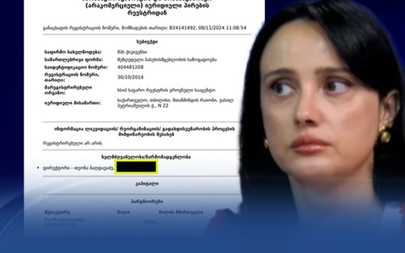 თეონა ბაღდავაძე – ოპოზიციონერი აქტივისტი, რომელიც რუსეთს ღიად ებრძვის, ფარულად კი მისგან სარგებელს იღებს და რუსულ კომპანია…