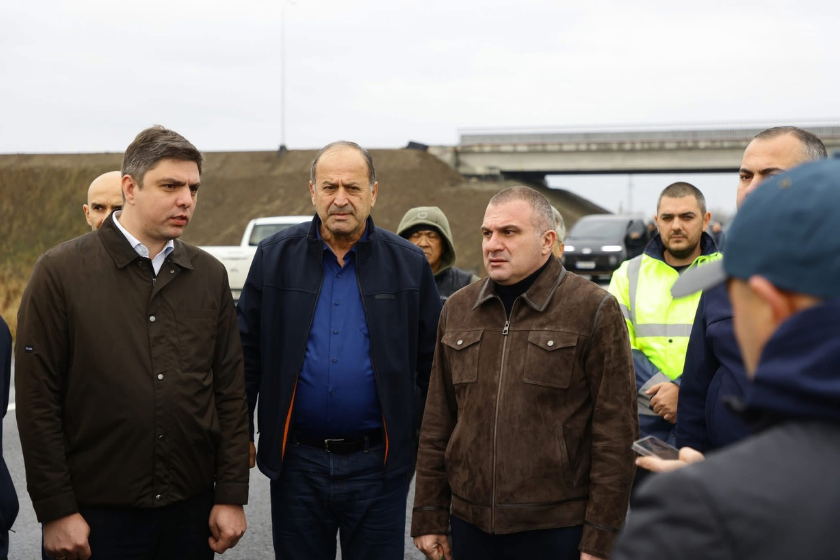 ინფრასტრუქტურის მინისტრი და გურიის მხარეში სახელმწიფო რწმუნებული სამტრედია-გრიგოლეთის ჩქაროსნული მაგისტრალის სამშენებლო…