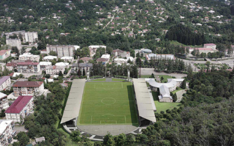 ტყიბულში უეფას III კატეგორიის შესაბამისი ახალი სტადიონის პროექტირება დაიწყო