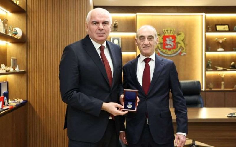 სპორტის მინისტრი ევროპის სროლის კონფედერაციის პრეზიდენტს შეხვდა