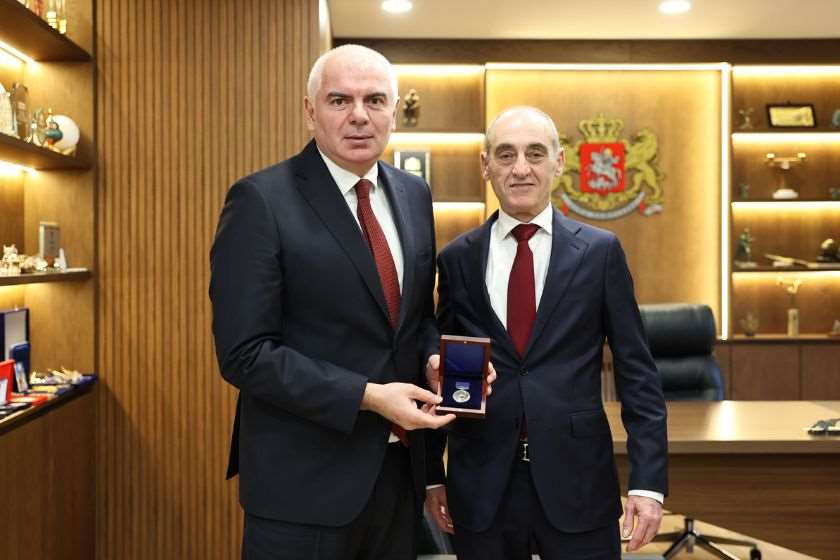 სპორტის მინისტრი ევროპის სროლის კონფედერაციის პრეზიდენტს შეხვდა