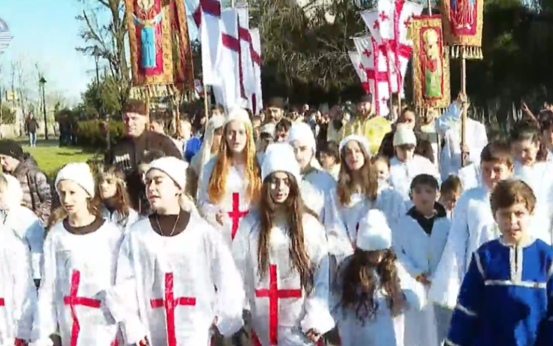„ალილოს“ ტრადიციული მსვლელობა ქვეყნის მასშტაბით გაიმართა