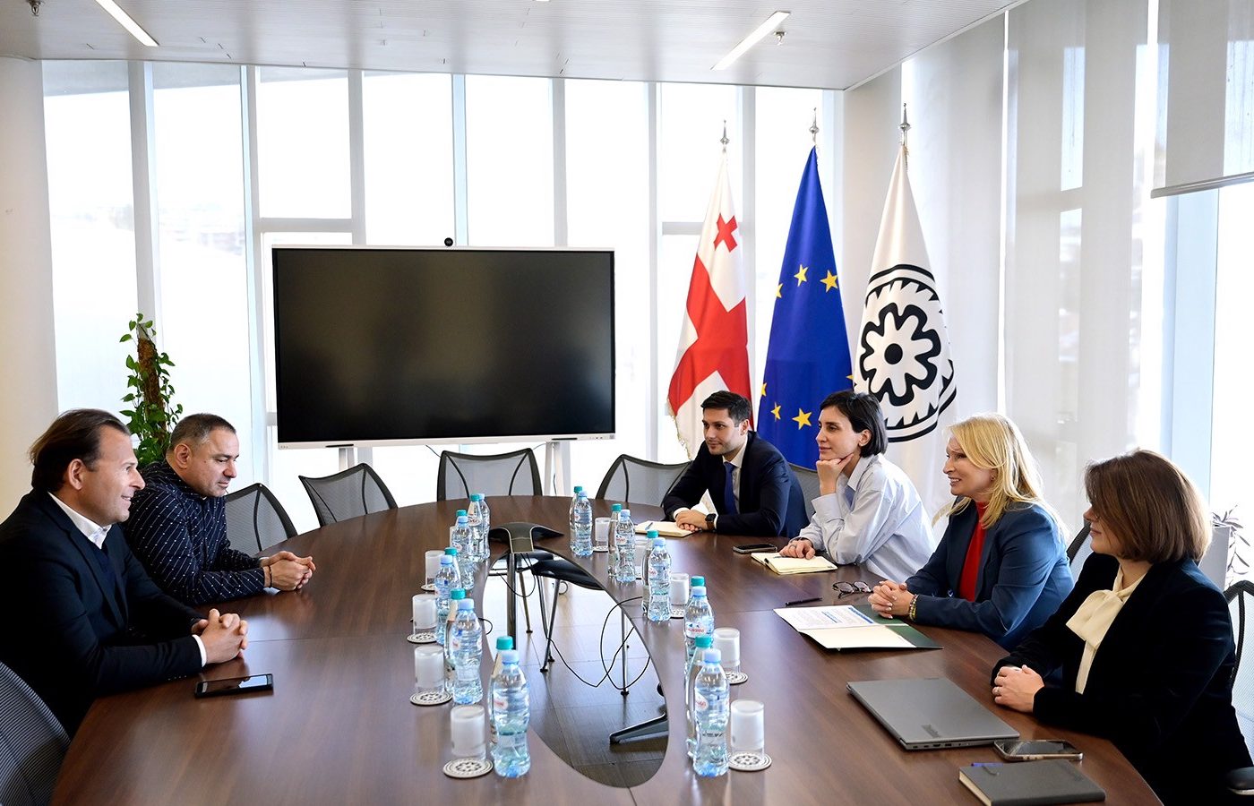 საქართველოს ეროვნული ბანკის პრეზიდენტი იაპონური ჰოლდინგის Gojo&Company-ის მმართველ პარტნიორს შეხვდა