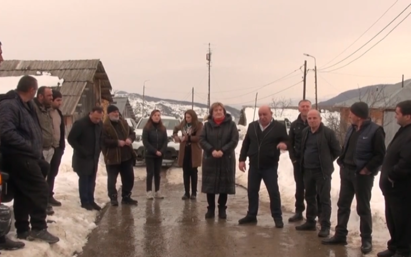 ადიგენის მუნიციპალიტეტში მოსახლეობასთან შეხვედრები დაიწყო