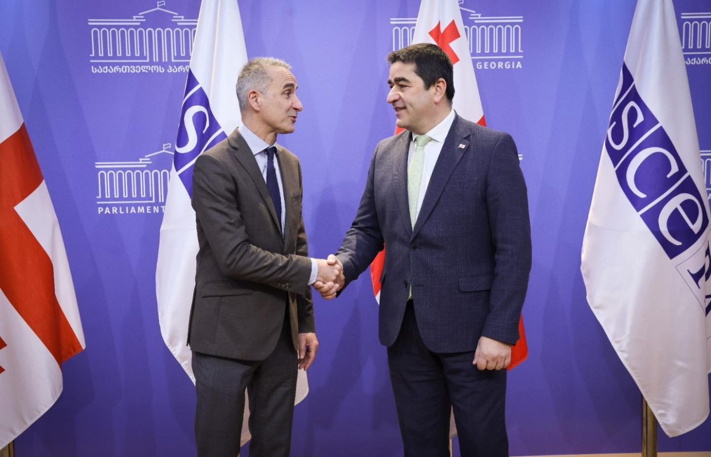 ეუთოს საპარლამენტო ასამბლეის პრეზიდენტი: კარგი და გულწრფელი შეხვედრა გვქონდა საქართველოს პარლამენტის თავმჯდომარესთან