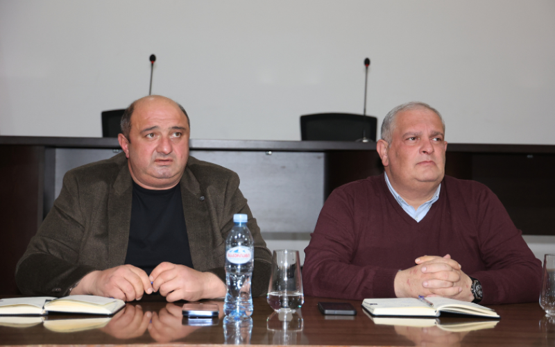 ბოლნისის მუნიციპალიტეტის მერმა, ზამურ ჭითანავამ მერიის სტრუქტურული ერთეულებისა და შპს ა(ა)იპ-ის ხელმძღვანელებთან სამუშაო…