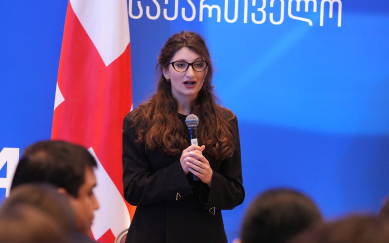 თეკლა თიკანაშვილი: „ქართული ოცნების“ ახალგაზრდული ორგანიზაციის კონფერენციების მთავარი ღირებულება სწორედ ის არის, რომ ჩვენ…