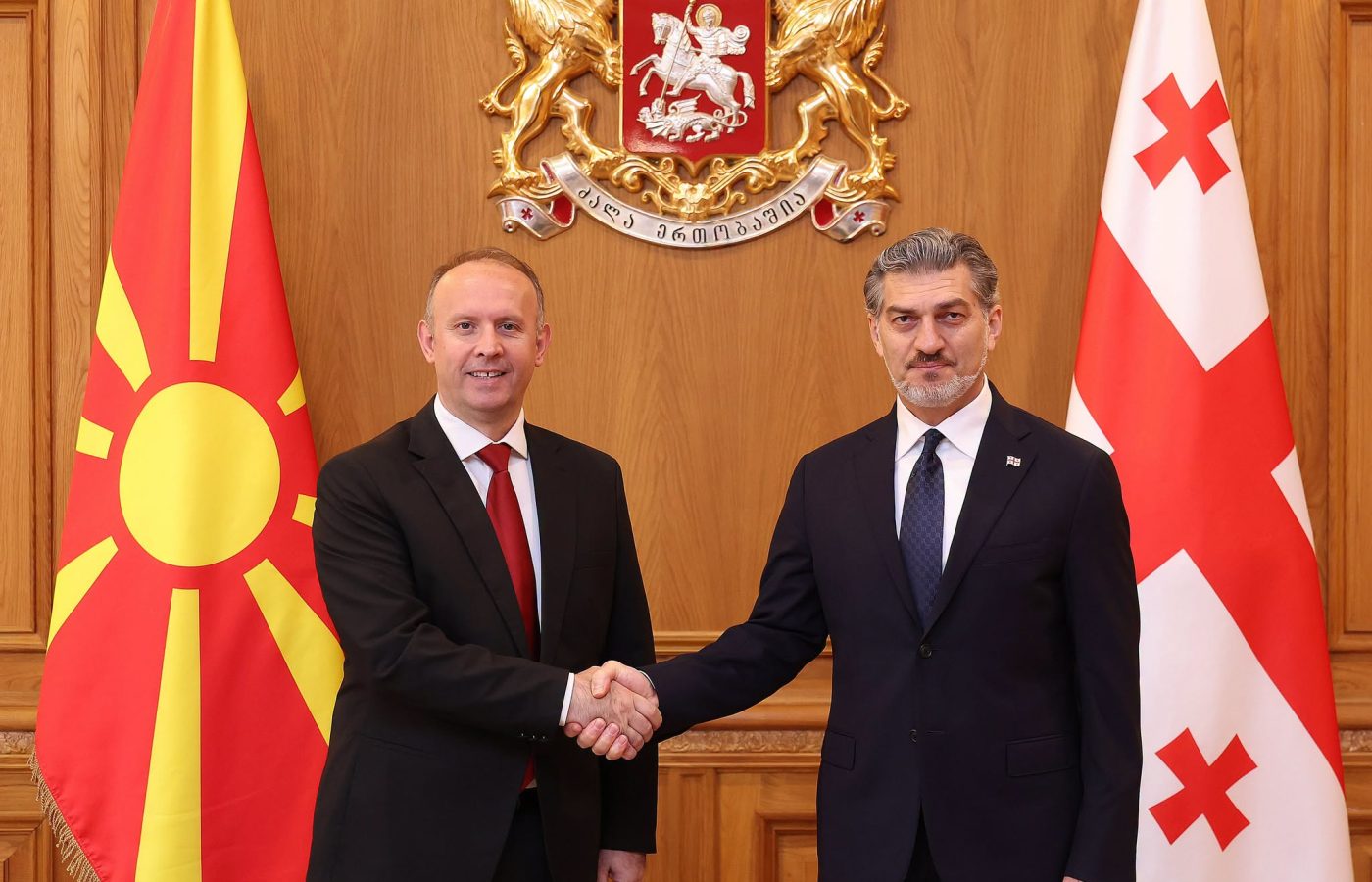 მიხეილ ყაველაშვილი: ჩრდილოეთ მაკედონიის რესპუბლიკის ასამბლეის პრეზიდენტს, აფრიმ გაშის შევხვდი