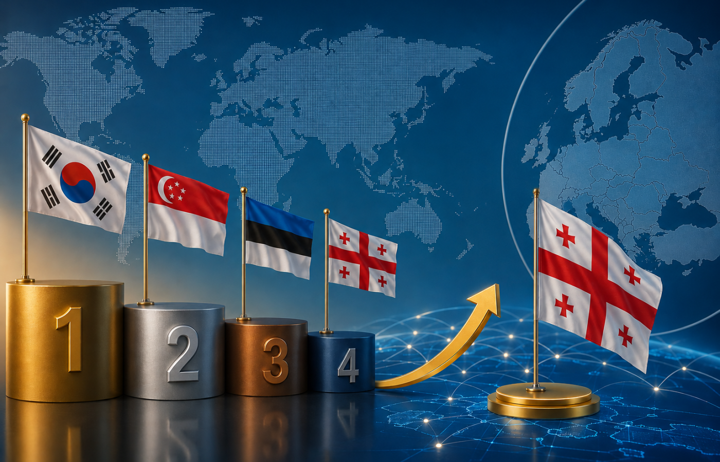 გლობალური გამოწვევებისადმი ეკონომიკური მზაობით საქართველო მსოფლიოს საუკეთესო ოთხეულშია, ევროპაში კი მე-2 ადგილზე დაწინაურდა