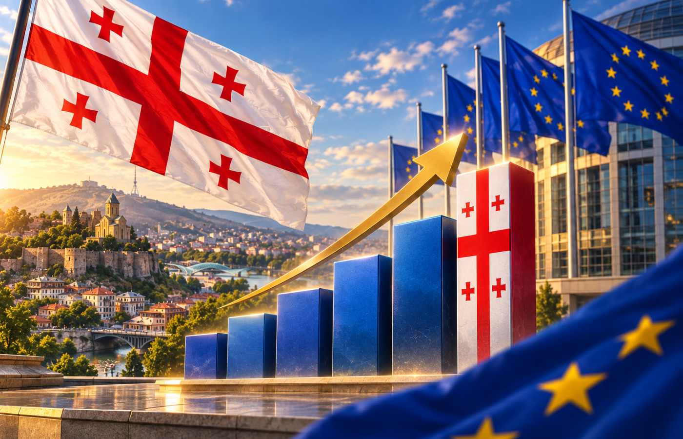 ევროკომისიის კვლევა: მთავრობისადმი ნდობის რეიტინგით საქართველო ევროპის საუკეთესო ხუთეულშია